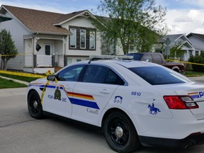 RCMP are investigating after finding a 39-year-old man and a six-year-old girl dead inside a Red Deer home. Gavin Young/Postmedia