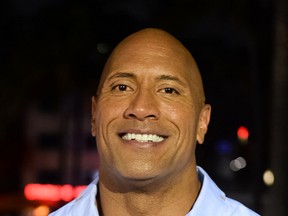 Dwayne Johnson attends Paramount Pictures' World Premiere of "Baywatch" on May 13, 2017 in Miami, Florida. (Jason Koerner/Getty Images)