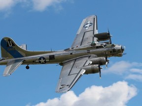 The Sentimental Journey, a Second World War-era B17-G bomber, will be coming to Sarnia in late June, kicking off a week of aeronautically-themed activities.
Handout/Sarnia This Week