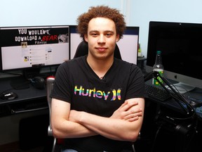 British IT expert Marcus Hutchins speaks during an interview in Ilfracombe, England, Monday, May 15, 2017. (AP Photo/Frank Augstein)