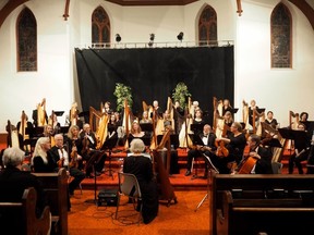 The Huron Harp School in April 2016, at Kingsbridge Centre