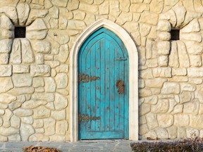 File photo of a door on a historic building. (Getty Images)