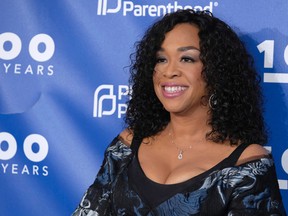 Shonda Rhimes attends the Planned Parenthood 100th Anniversary Gala on Tuesday, May 2, 2017 in New York. (Photo by Charles Sykes/Invision/AP)