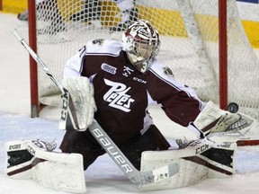 The Edmonton Oilers have signed Peterborough Petes goalie Dylan Wells to a three-year entry-level contract. CLIFFORD SKARSTEDT / THE EXAMINER