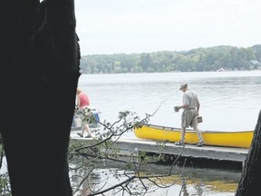 Drop me a line. Heading out to fish at Bass Lake Provincial Park. (Jim Fox/Special to Postmedia News)