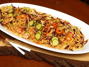 Asian Noodle Salad. (MIKE HENSEN, The London Free Press)