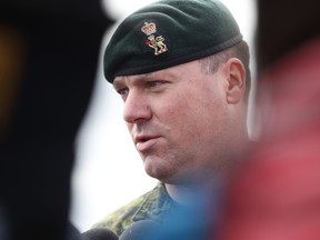 Colonel Peter Scott, commander at the Canadian Manoeuvre Training Centre in Wainwright. David Bloom/Postmedia