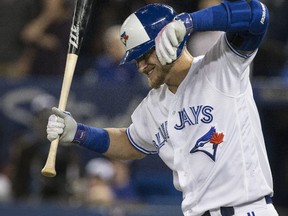 Toronto Blue Jays third baseman Josh Donaldson against the Milwaukee Brewers at the Rogers Centre on April 11, 2017. (Craig Robertson/Toronto Sun/Postmedia Network)