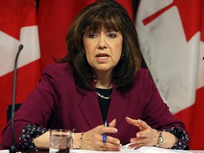Auditor General Bonnie Lysyk says Ontario’s Liberal government has violated the spirit of the province’s advertising rules by putting inserts in hydro bills which tout an 8% HST cut to ratepayers. (TORONTO SUN/FILES)