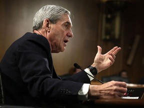 Robert Mueller testifies during a hearing before the Senate Judiciary Committee June 19, 2013 on Capitol Hill in Washington, D.C. (Alex Wong/Getty Images)