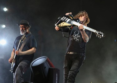 Chris Cornell leads Soundgarden at the Molson Amphitheatre in Toronto, Ont. on Monday July 28, 2014. (Jack Boland/Toronto Sun)