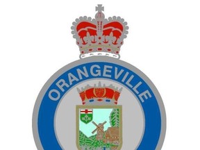 Orangeville police logo (Twitter)