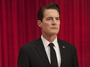 This image released by Showtime shows Kyle MacLachlan from the revival of "Twin Peaks." The series debuts Sunday at 9 p.m. EDT. (Suzanne Tenner/Showtime via AP)