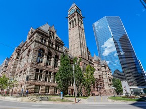 Old City Hall courthouse on Queen St. W. in Toronto. (Toronto Sun files)