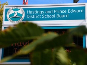 Intelligencer file photo
Hastings and Prince Edward District School Board officials aren’t providing any details on report of job losses within the board. Reports indicate, however, eight administrative assistants have received notification of their job loss.