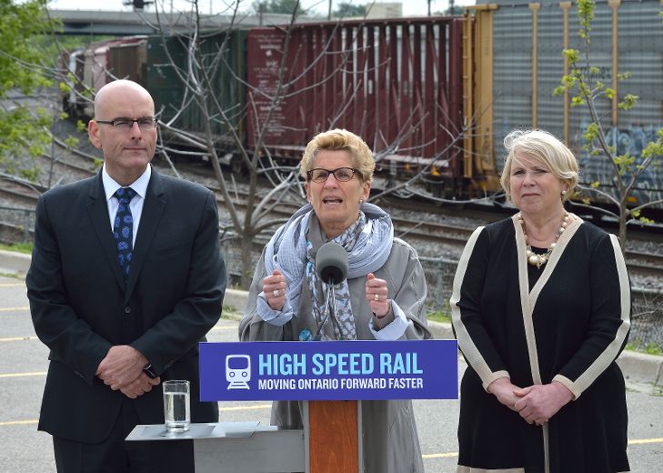 Ontario Politics Its Expected Premier Kathleen Wynne Will Make An Announcement About High 3271