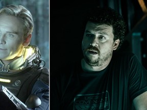 Michael Fastbender and Danny McBride star in 'Alien: Covenant' . (20th Century Fox)