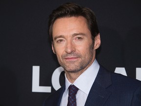 In this Feb. 24, 2017 file photo, Hugh Jackman attends a screening of "Logan" in New York. Jackman marked the character’s final performance in “Logan,” and is now promoting the film’s special noir treatment “Logan Noir,” with a black-and-white version of the film in theaters ahead of the DVD release. (Photo by Charles Sykes/Invision/AP, File)