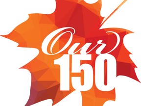 Our 150 logo