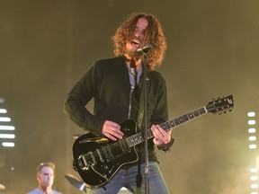 Chris Cornell of Soundgarden performs at Northern Invasion 2017 in Somerset, Wis. on May 13, 2017, days before he was found dead. (C.M. Wiggins/WENN.com)
