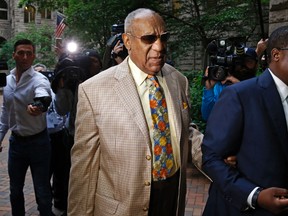 Bill Cosby arrives for jury selection in his sexual assault case at the Allegheny County Courthouse, Monday, May 22, 2017, in Pittsburgh. The case is set for trial June 5 in suburban Philadelphia. (AP Photo/Gene J. Puskar)
