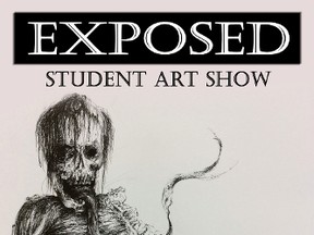 The visual arts students at Sudbury Secondary School present Exposed from May 31 to June 2. The show is open to the public. (Supplied photo)