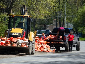 Constance Bay was hit hard by the floods and was dealing with the cleanup Saturday May 20, 2017.