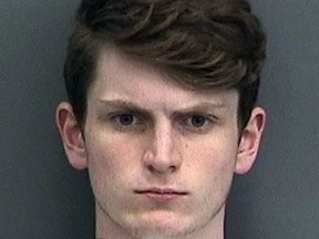 This photo made available Saturday, May 20, 2017, by the Tampa Police Department, Fla., shows Devon Arthurs, 18. A man arrested after leading police to the bodies of his two roommates told officers that he killed them because they were neo-Nazis who disrespected his recent conversion to Islam. (Tampa Police Department via AP)