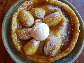 Privada’s apple tarte tatin - best dessert in Greater Edmonton!