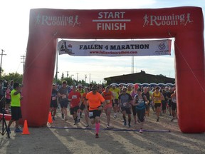 The Fallen 4 Marathon has been replaced by a new run taking place in Whitecourt on June 3 (File photo).