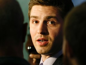 A report on Hockey Night in Canada on Tuesday indicated the Colorado Avalanche has received permission to interview Leafs assistant GM Kyle Dubas for a front-office position. (Stan Behal/Toronto Sun file)