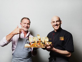 Mark McEwan, left, and Afrim Pristine have teamed up on a cheese and deli program.
