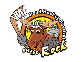 Pond Hockey on the Rock