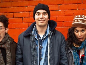 Hooded Fang will be among several performers Saturday at the Grickle Grass Festival. (Special to Postmedia News)