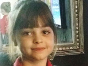 This is a an undated photo obtained by the Press Association on Tuesday May 23, 2017, of Saffie Rose Roussos, one of the victims of a attack at Manchester Arena, in Manchester England which left more than a dozen dead on Monday. A suicide bomber blew himself up as young concertgoers left a show by the American singer Ariana Grande in Manchester, killing more than a dozen some wearing the star's trademark kitten ears and holding pink balloons as they flee. The Islamic State group says one of its members carried out the attack. (PA via AP)