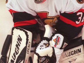 Goalie Ron Tugnutt of the Ottawa Senators (Postmedia)