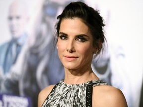 This Oct. 26, 2015 file photo shows actress Sandra Bullock arrives at the premiere of "Our Brand is Crisis" in Los Angeles. A man arrested inside Sandra Bullock's home in 2014 has pleaded no contest to stalking the Oscar-winning actress and breaking into her home. Joshua James Corbett entered the plea Wednesday, May 24, 2017 in a Los Angeles courtroom and was ordered to continue treatment at a mental health facility. (Photo by Richard Shotwell/Invision/AP, File)