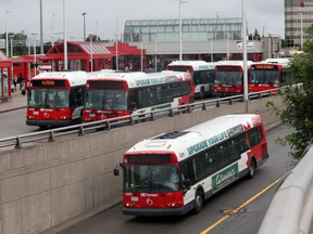 OC Transpo's ridership declined in the first three months of 2017, but management isn't sure why yet. TONY CALDWELL /POSTMEDIA