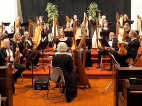 Huron Harp School in April 2016 at Kingsbridge Centre.