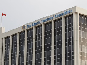 The Alberta Teachers' Association Edmonton office is seen at 11010 142 Street in Edmonton, Alta., Thursday, June 12, 2014. The association was formed during the First World War and represents the interests of teachers across the province.