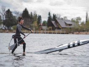 Genna Flinkman will be representing Team Canada for the world’s paddle boarding competition in Denmark in September.