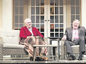 Norm Foster and David Nairn star in Jonas and Barry in the Home at Huron Country Playhouse II June 28 to July 15. (Hilary Gauld Camilleri, Special to Postmedia News)
