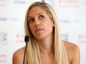 Natasha Wodak of Vancouver is training hard as she attempts to break a 28-year-old women's 10K record today during the Ottawa Race Weekend. (Tony Caldwell, Ottawa Sun)