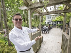 Ken McAualiffe, co-owner of the The Rectory Cafe. says recent flooding on the Toronto Islands has decimated his business. The cafe is slated to close after Thansgiving weekend.