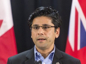 Ontario Attorney General Yasir Naqvi (Errol McGihon/Postmedia)
