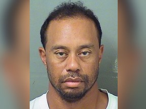 This image provided by the Palm Beach County Sheriff's Office on Monday, May 29, 2017, shows Tiger Woods. Police in Florida say Tiger Woods has been arrested for DUI. The Palm Beach County Sheriff’s Office says on its website that the golf great was arrested Monday and booked at about 7 a.m. (Photo by The Palm Beach County Sheriff's Office via Getty Images)