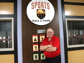 PEC Sports Hall of Fame president Hugh Parliament. (Bruce Bell/The Intelligencer)