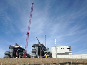 Elliot Ferguson/The Whig-Standard
As many as 1,000 people are working on the construction of the new Napanee Generating Station near Napanee.