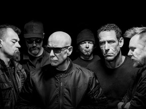 Hugh Dillon of The Headstones (the bald guy) is ready to hit the road again. SUBMITTED