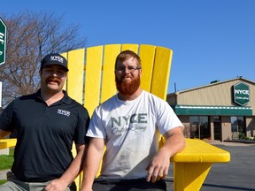 Brothers Chris and Mike Hart aim to promote shopping local in Lambton.